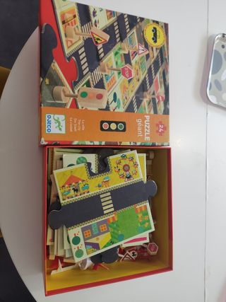 Puzzle Gigante Djeco La Ciudad (24 piezas)