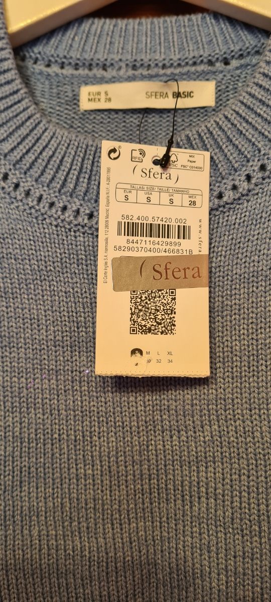 Jersey azul claro de Sfera