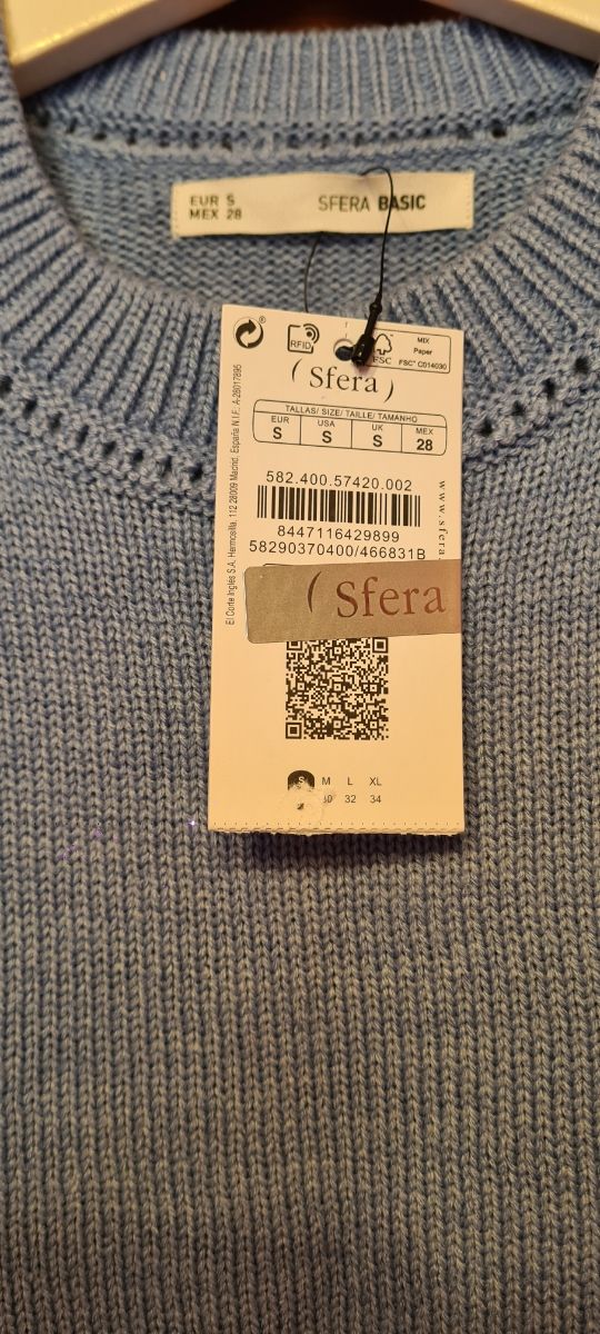 Jersey azul claro de Sfera