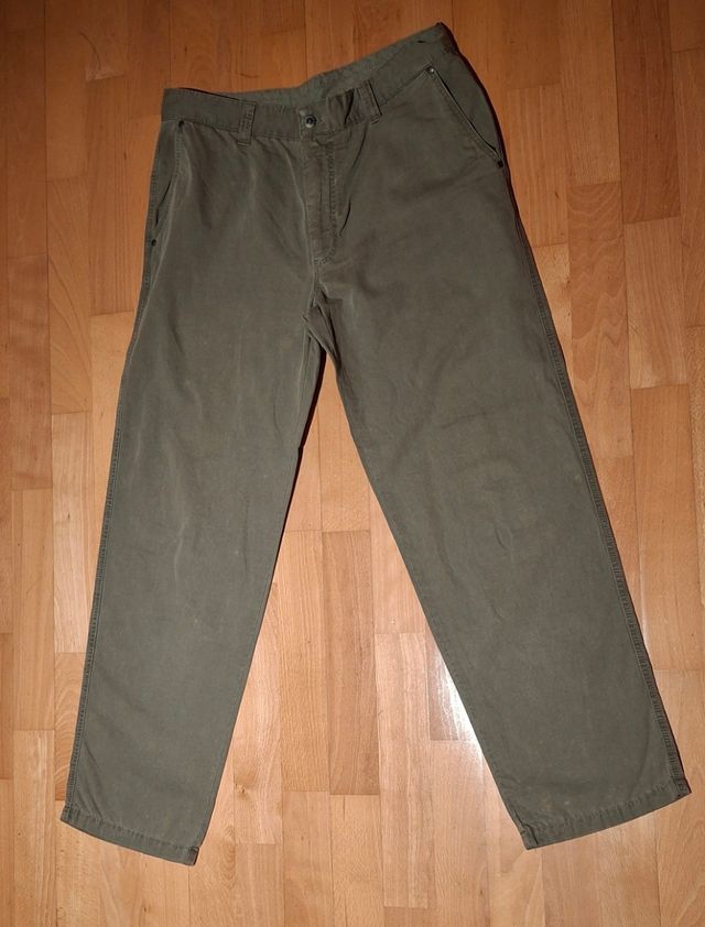 Pantalones chinos verde caqui hombre Emidio Tucci