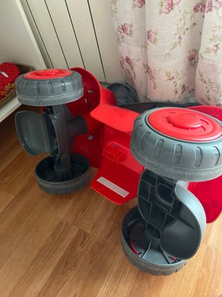 Correpasillos coche infantil rojo