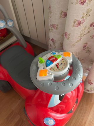 Correpasillos coche infantil rojo