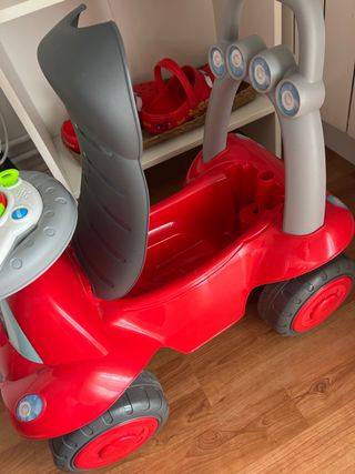 Correpasillos coche infantil rojo