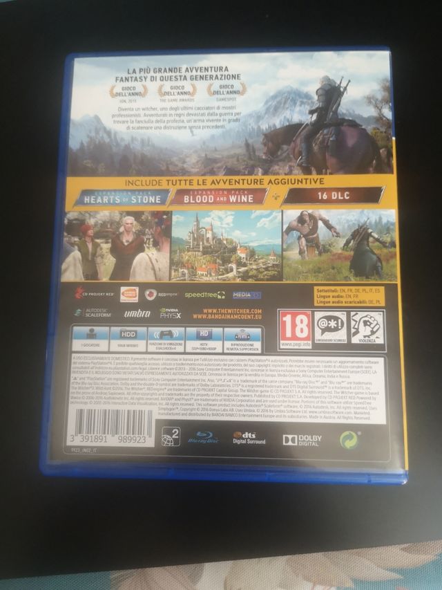 The Witcher 3 GOTY PS4 (PlayStation 4)