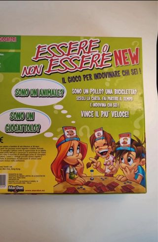 gioco essere o non essere new