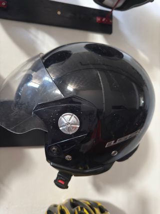 Casco moto negro - Integral