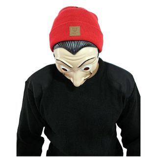 Máscara El Salvador Dalí Casa de Papel Gorro Rojo 