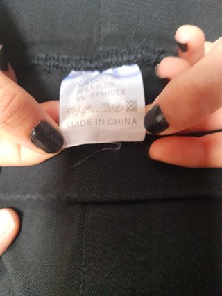 Pantalones negros talla 36