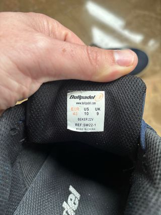 Zapatillas Bullpadel azules