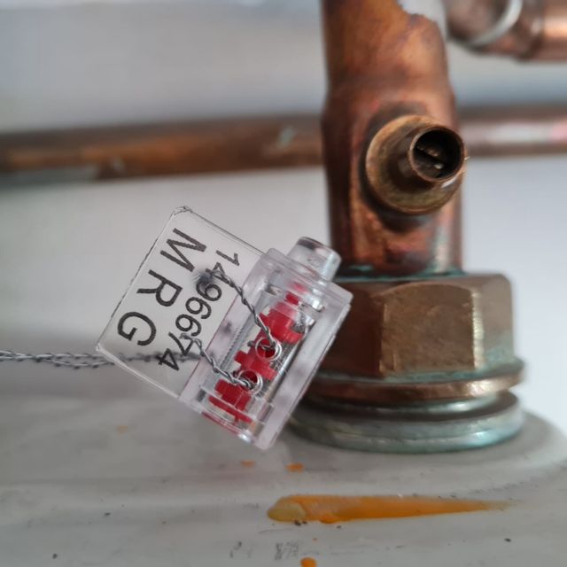 PRECINTO GAS NATURAL NEDGIA MADRILEÑA