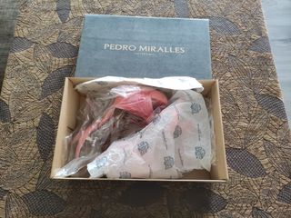 Sandalias Pedro Miralles coral Talla 37