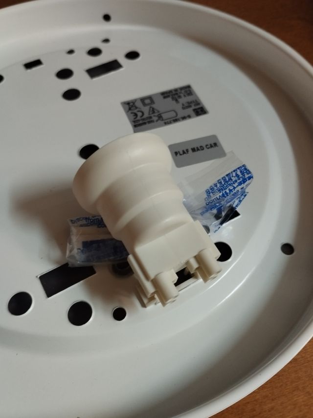 Lámpara techo cuadrada vintage