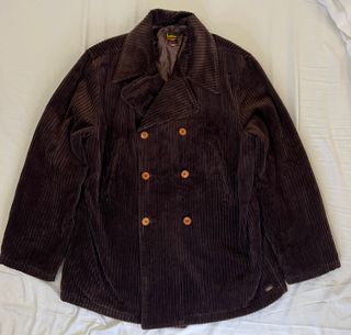 Chaquetón marinero de pana marrón de Lois