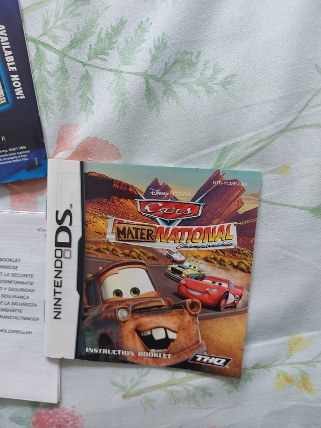 LOTE CARS DS EN INGLES PAL UK