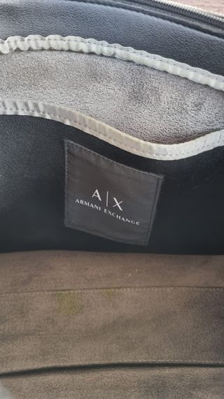 Borsa nera Armani Exchange Shopper Tote Bag