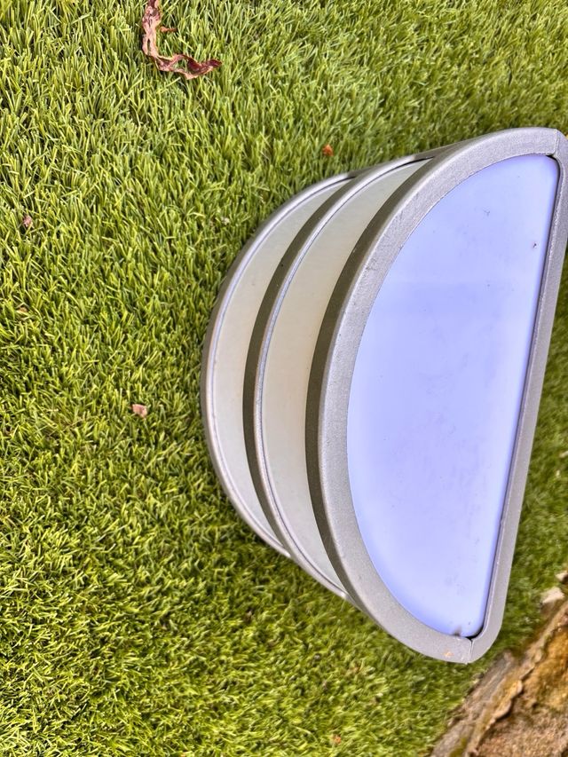 Par de Focos jardin exterior