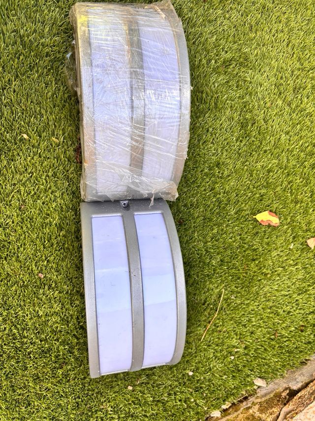 Par de Focos jardin exterior