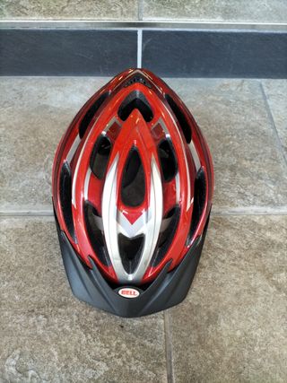 Casco bici Bell rojo, modelo Ukon F5