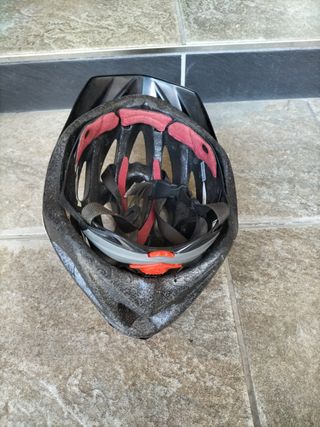Casco bici Bell rojo, modelo Ukon F5