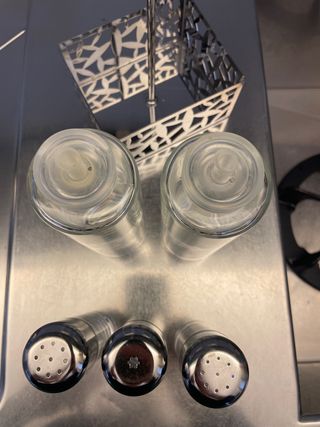 Alessi set olio aceto sale spezie