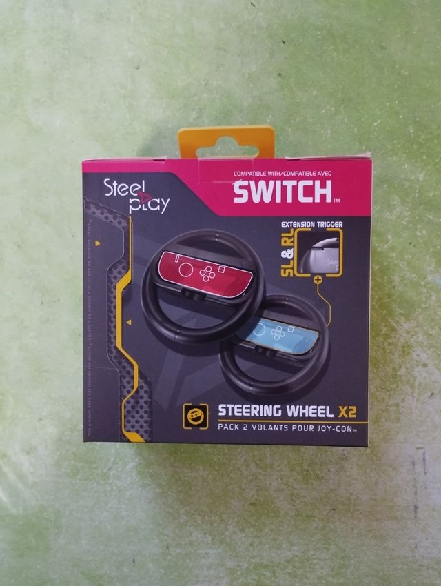 Pack 2 Volantes Joy-con Nintendo Switch Precintado