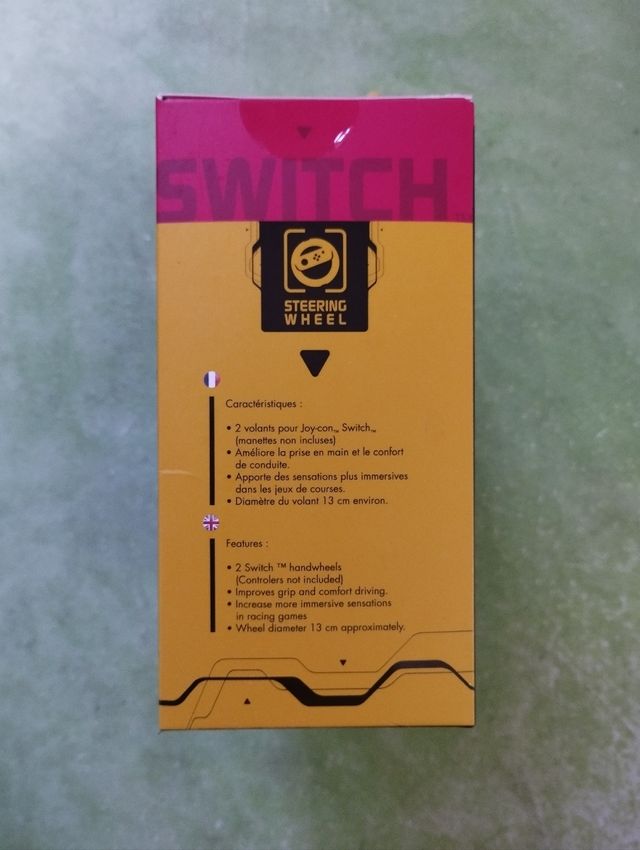 Pack 2 Volantes Joy-con Nintendo Switch Precintado