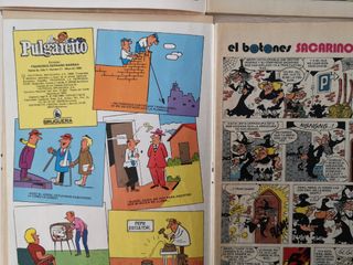 Lote de 4 Cómics PULGARCITO