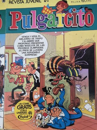 Lote de 4 Cómics PULGARCITO