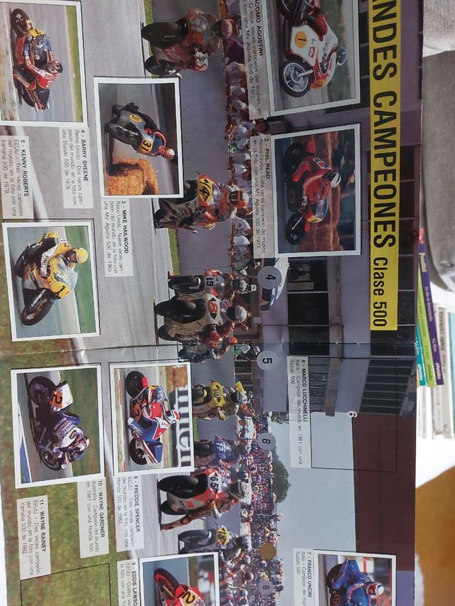 Album cromos supermoto