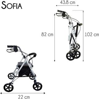 Mobiclinic Andador para ancianos Sofía NUEVO 0727C