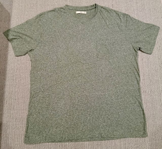 Camiseta Mango hombre, talla XXL.
