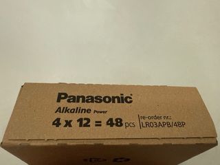 48 Pilas Panasonic AA LR6