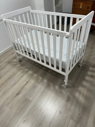 Cuna MICUNA nordika + colchon ecus care