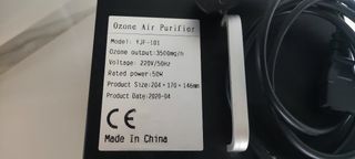 GENERADOR OZONO ,DESISFECCION