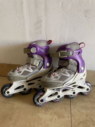 Patines en linea y protecciones