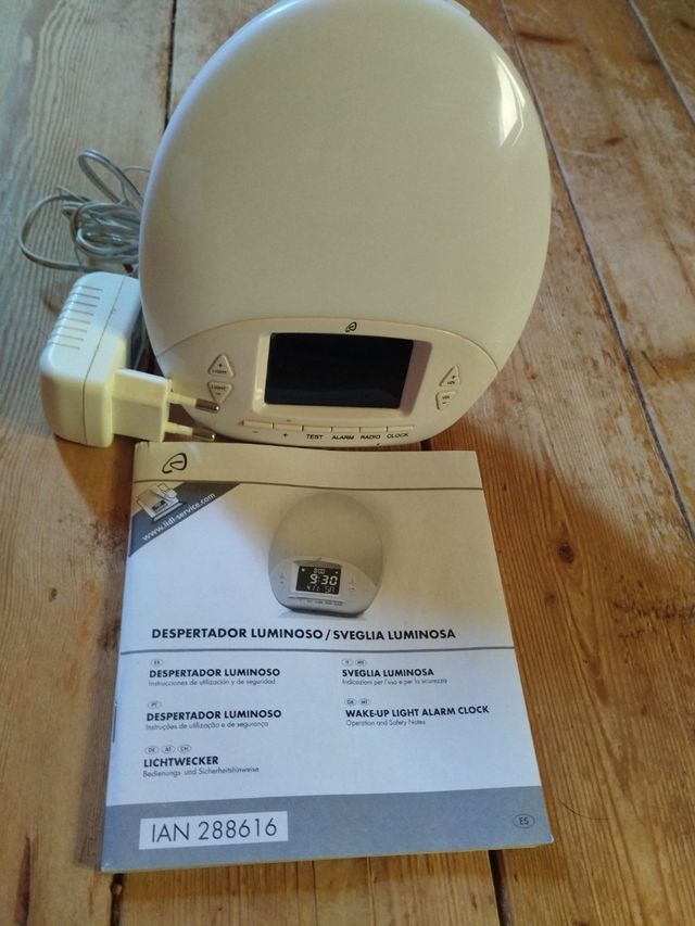 Despertador luminoso
