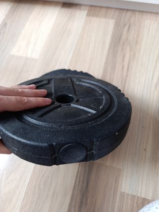 Discos de peso 2.5kg - Plástico