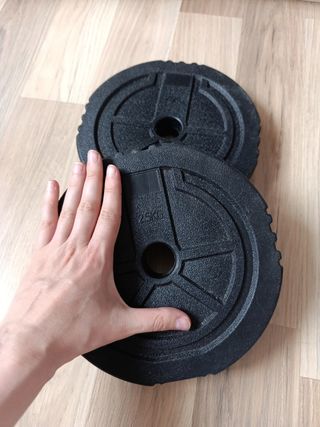 Discos de peso 2.5kg - Plástico