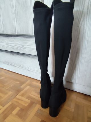 Botas altas piel
