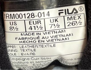 NUEVO Fila zapatillas deportivas Num 41.5