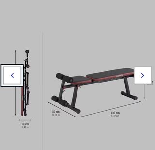 Banco Ajustable Corength decathlon