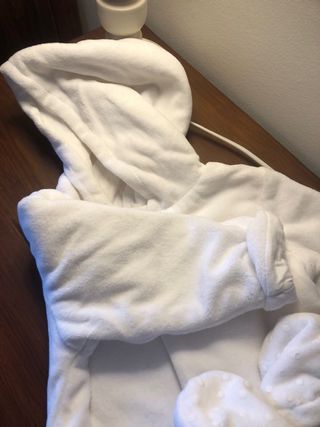 Buzo blanco bebé 12 meses