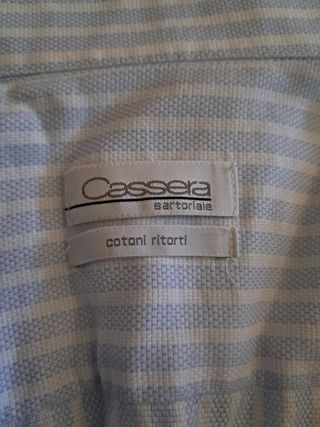 Camicia Cassera Sartoria 100% cotone