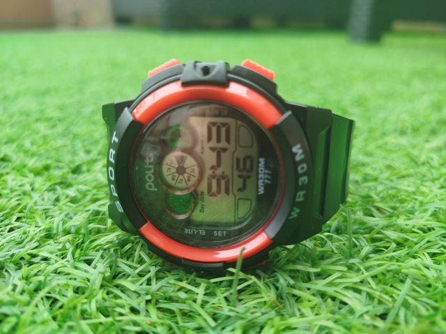 RELOJ POLIT SPORT WR30M - NEGRO/ROJO