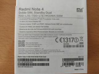 Xiaomi Redmi Note 4 Pro