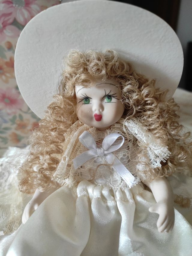 Bambola Porcellana Vintage