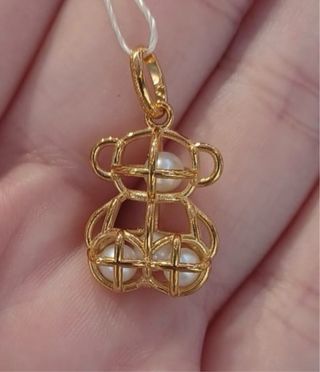 Colgante oro tous