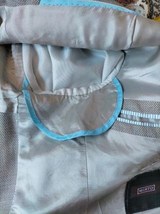 Americana de sport en tejido "Hopsack"