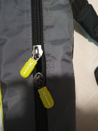 Funda cañas de pesca MATRIX Y CARRETE SAGARRA. 