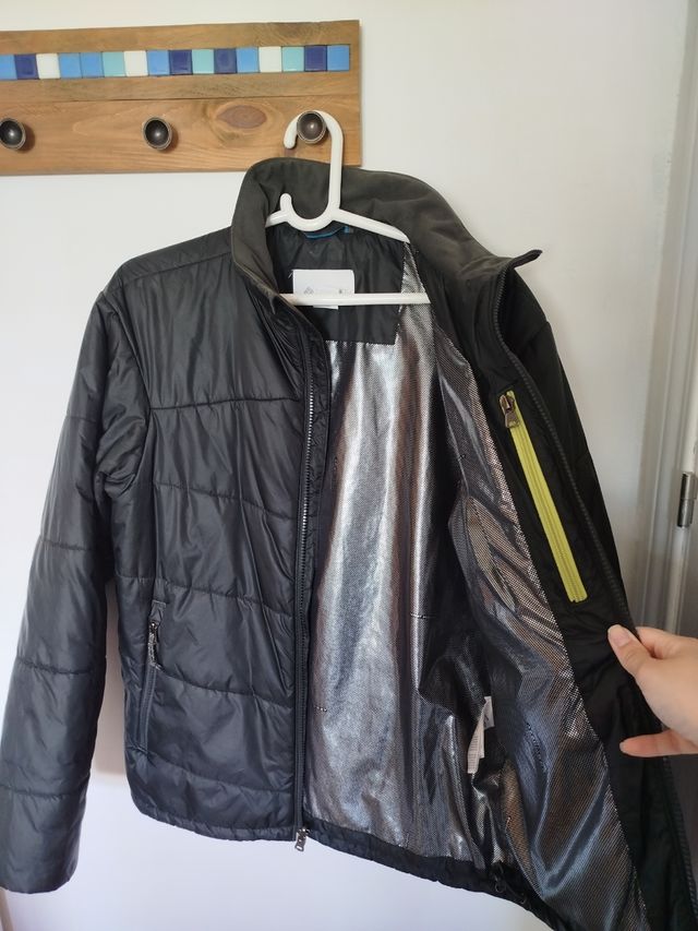 Abrigo Columbia negro